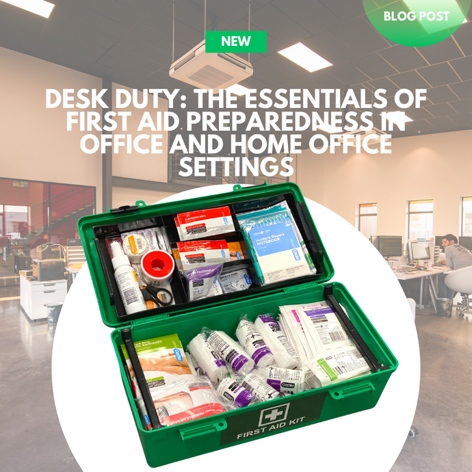 Desk Duty: The Essentials of First Aid Preparedness in Office and Home Office Settings