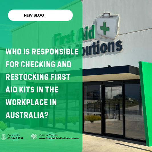 Who Is Responsible for Checking and Restocking First Aid Kits in the Workplace in Australia?