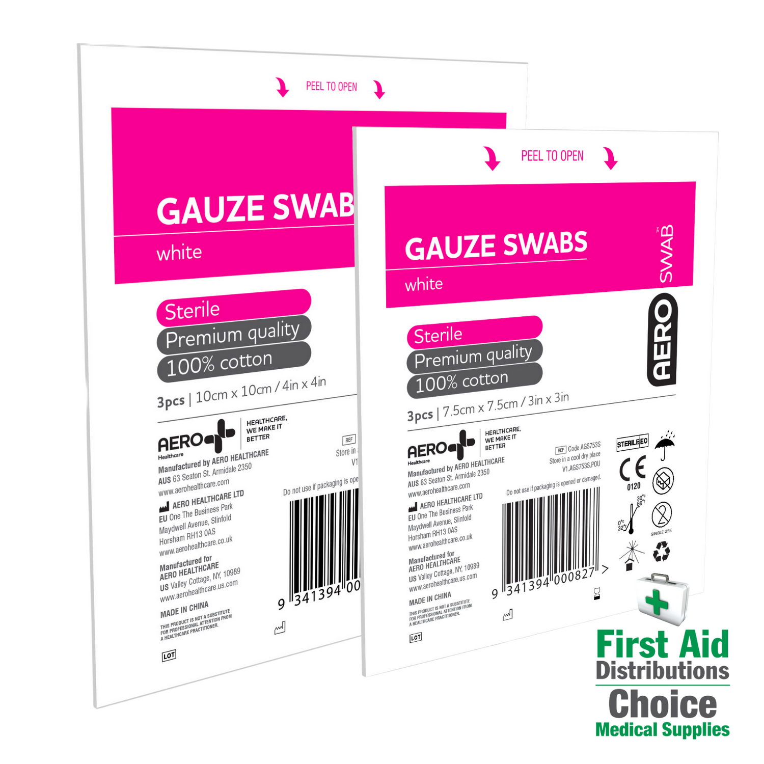 Gauze and combine