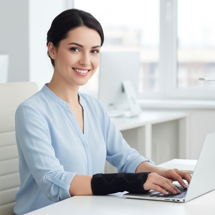 Bodyassist Comfort Carpal Tunnel Wrist Brace One Size Black