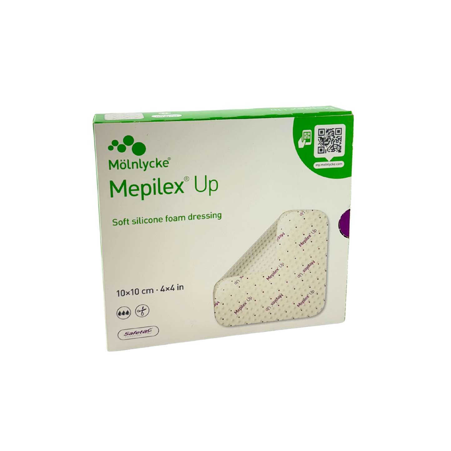 Mepilex UP Foam Dressing 10cm x 10cm Box (5)
