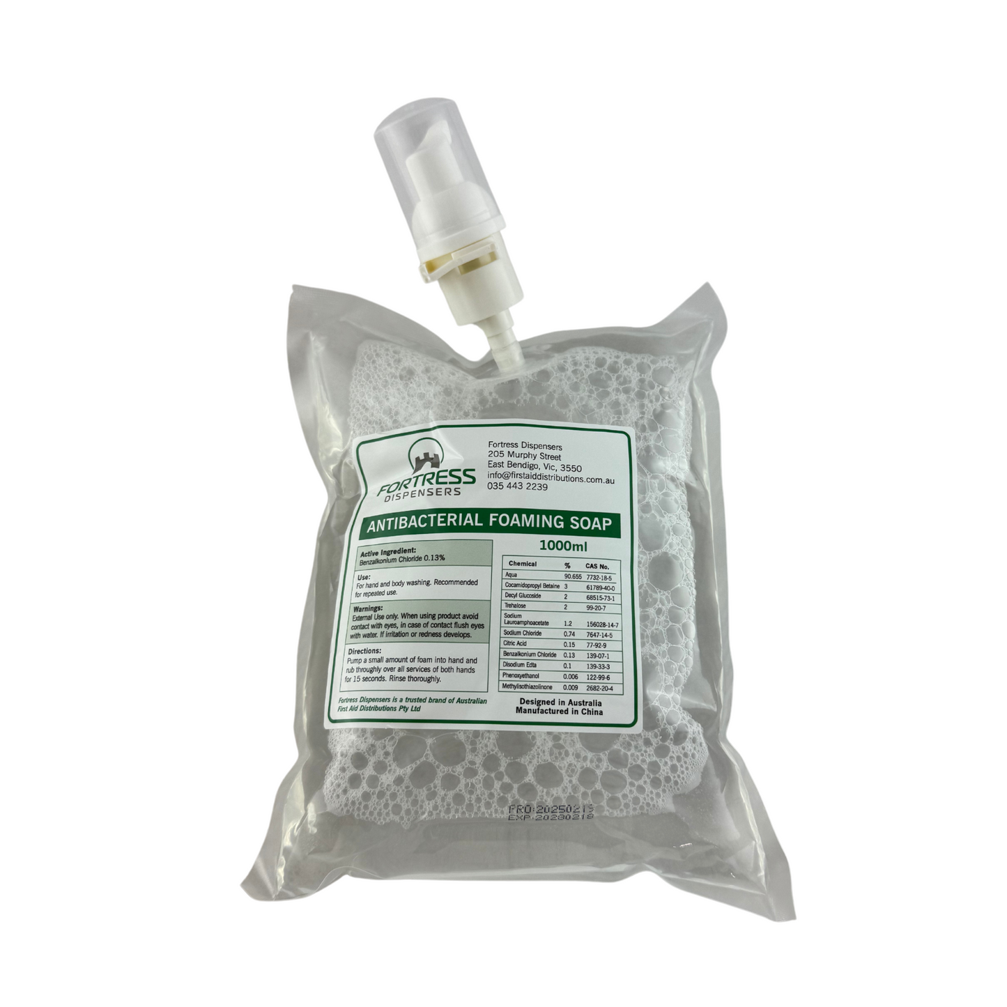 Fortress Antibacterial Foam Soap
