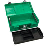 Empty First Aid Box Portable - Green Lift Out Tray (1)