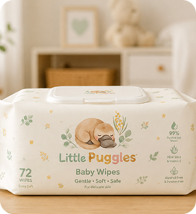 Little Puggles Baby Wipes