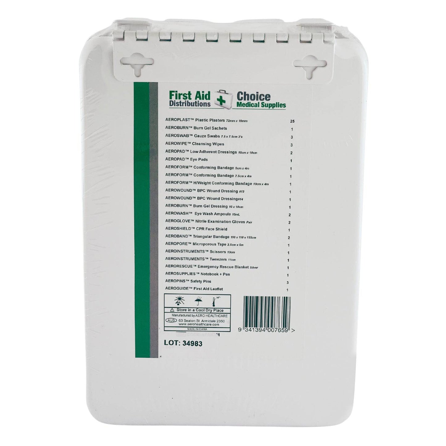 Defender Metal Case First Aid Kit - AFAK3M - First Aid Distributions