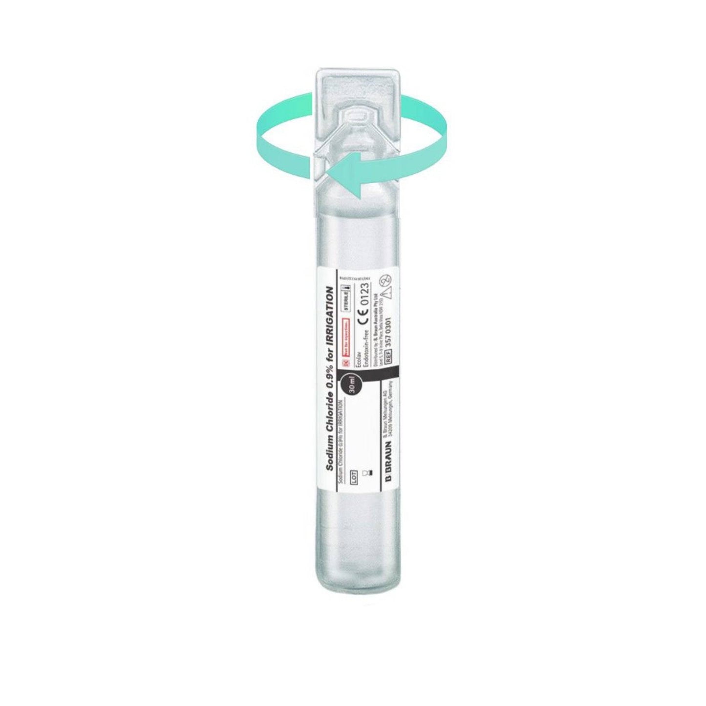 Eye and Wound Wash Saline 30ml Box (30) - First Aid Distributions