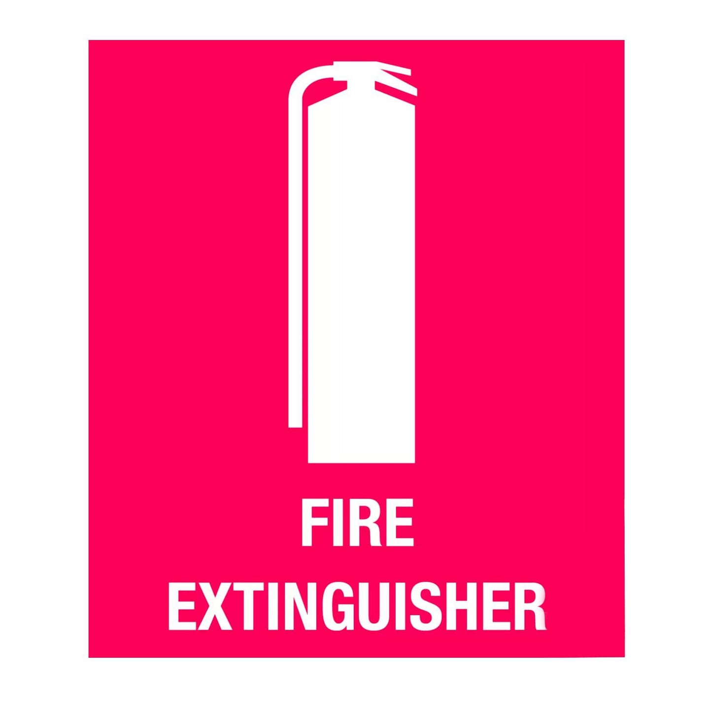 Fire Extinguisher Sticker (1) - First Aid Distributions