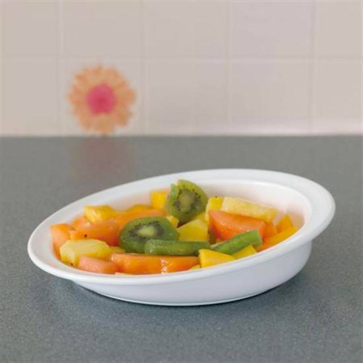 Hi Lo Plate White (1) - First Aid Distributions