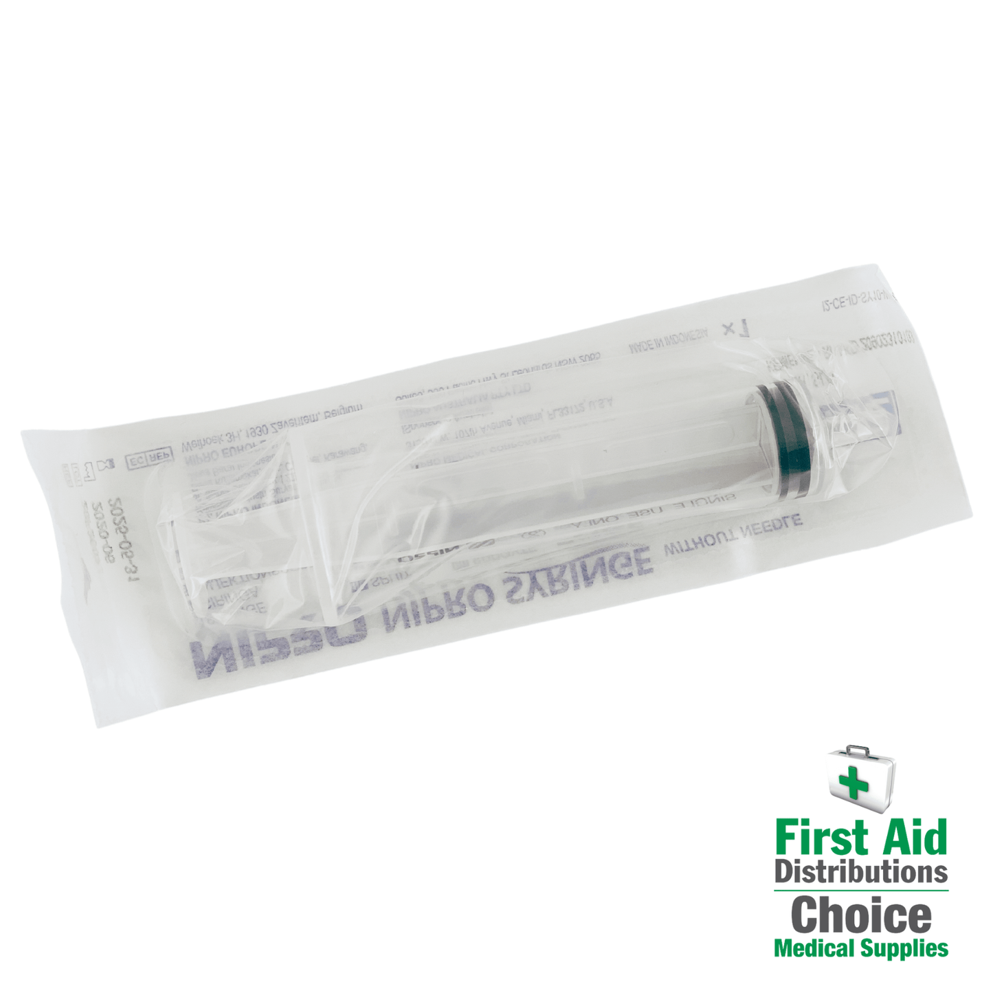 Nipro Syringe Luer Slip (1) - First Aid Distributions