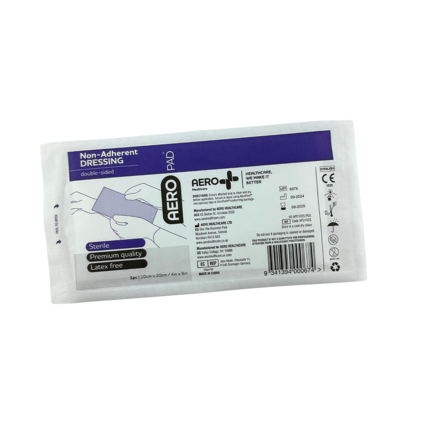 Non Adherent Dressing - Aero (1) - First Aid Distributions
