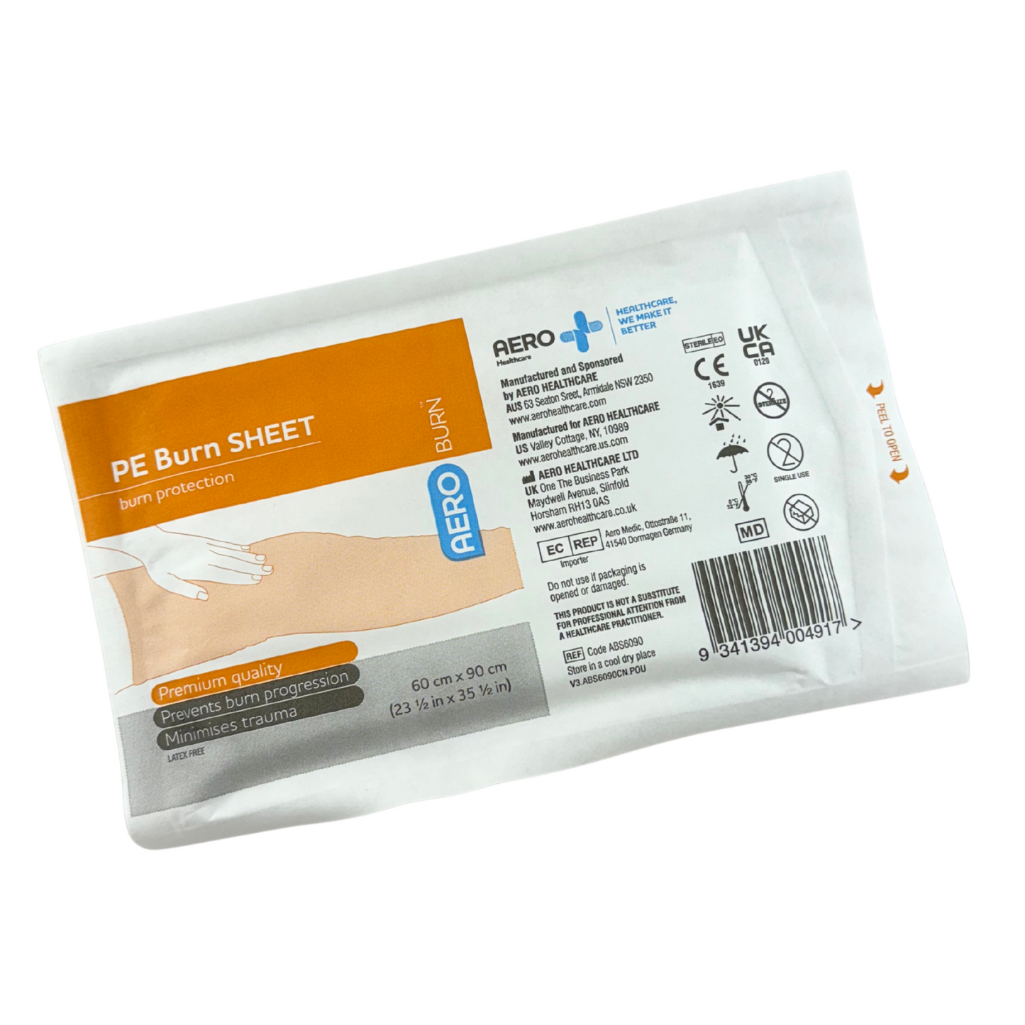 Polyethylene Burn Sheet - Aero (1) - First Aid Distributions