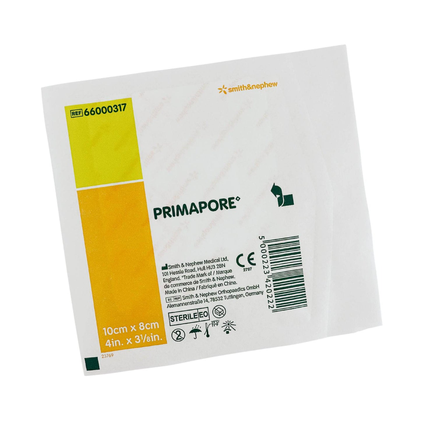 Primapore Fabric Island Dressing 8cm x 10cm (20) - First Aid Distributions