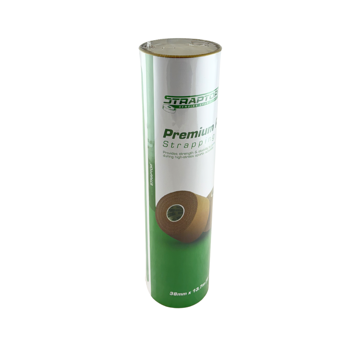Howsport Rigid Strapping Tape in a 38mm tube, designed for secure support and strong adhesion for sports and medical use.