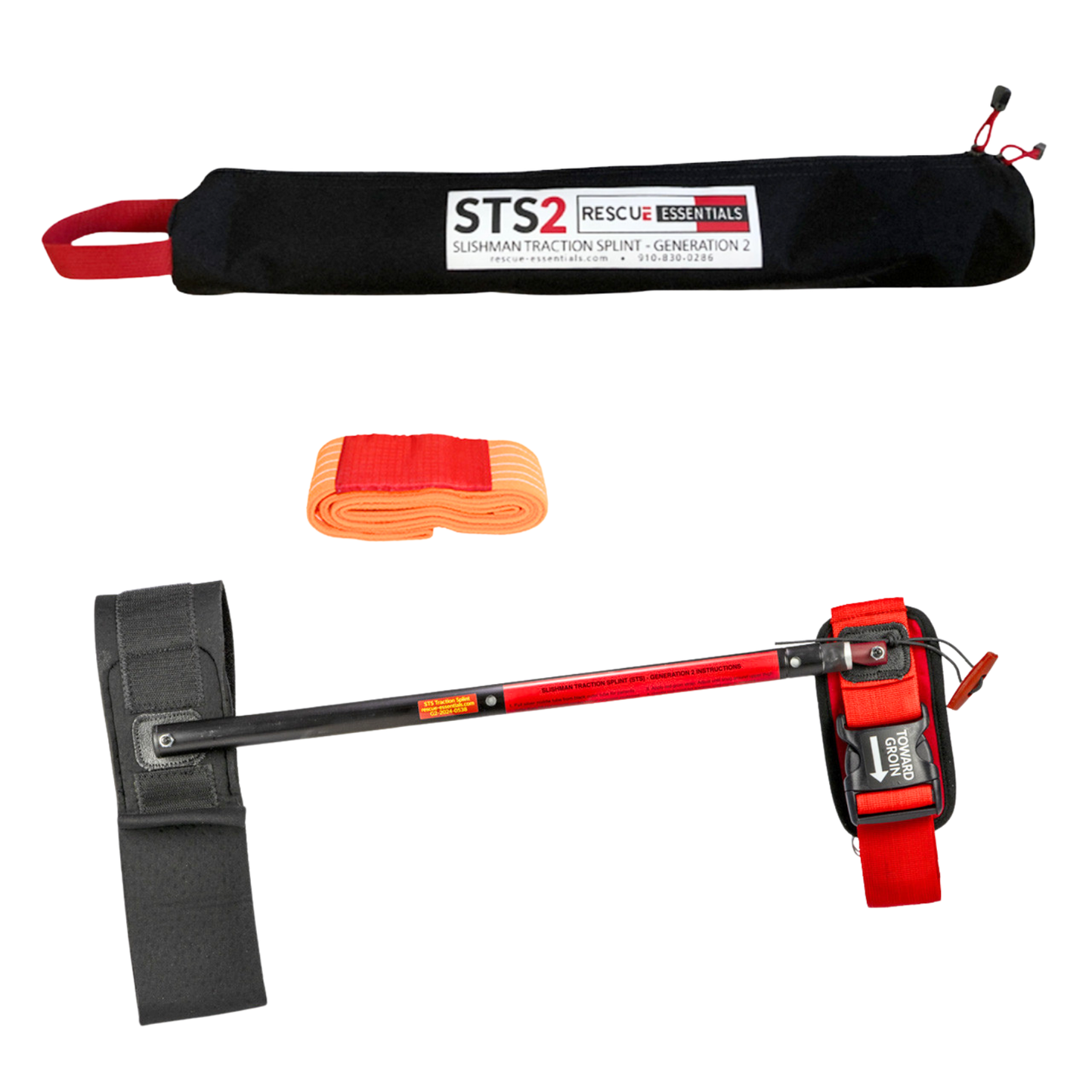 Slishman Traction Splint Gen 2 (STS Gen2) - First Aid Distributions