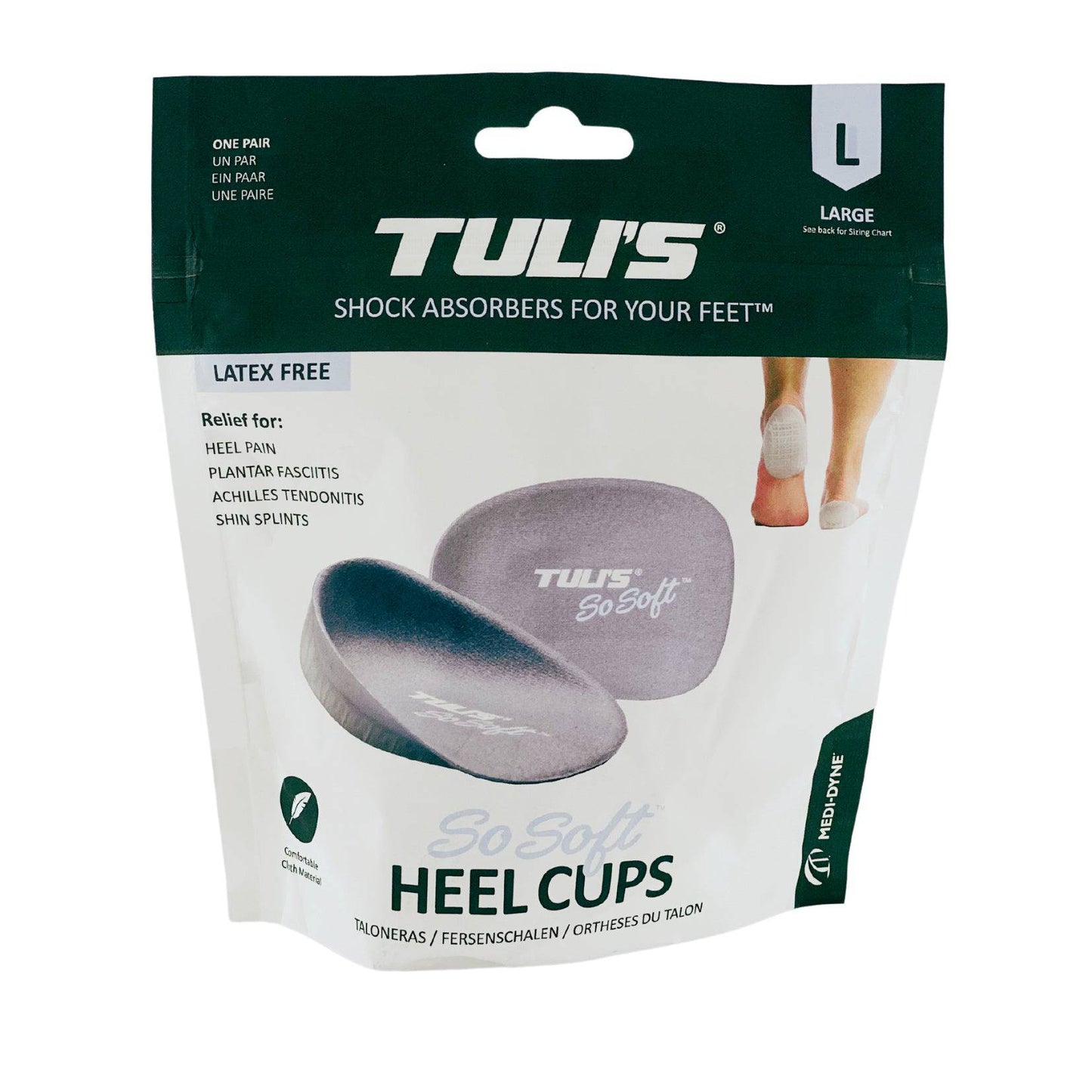 So Soft Heel Cups - Tuli's (1) - First Aid Distributions
