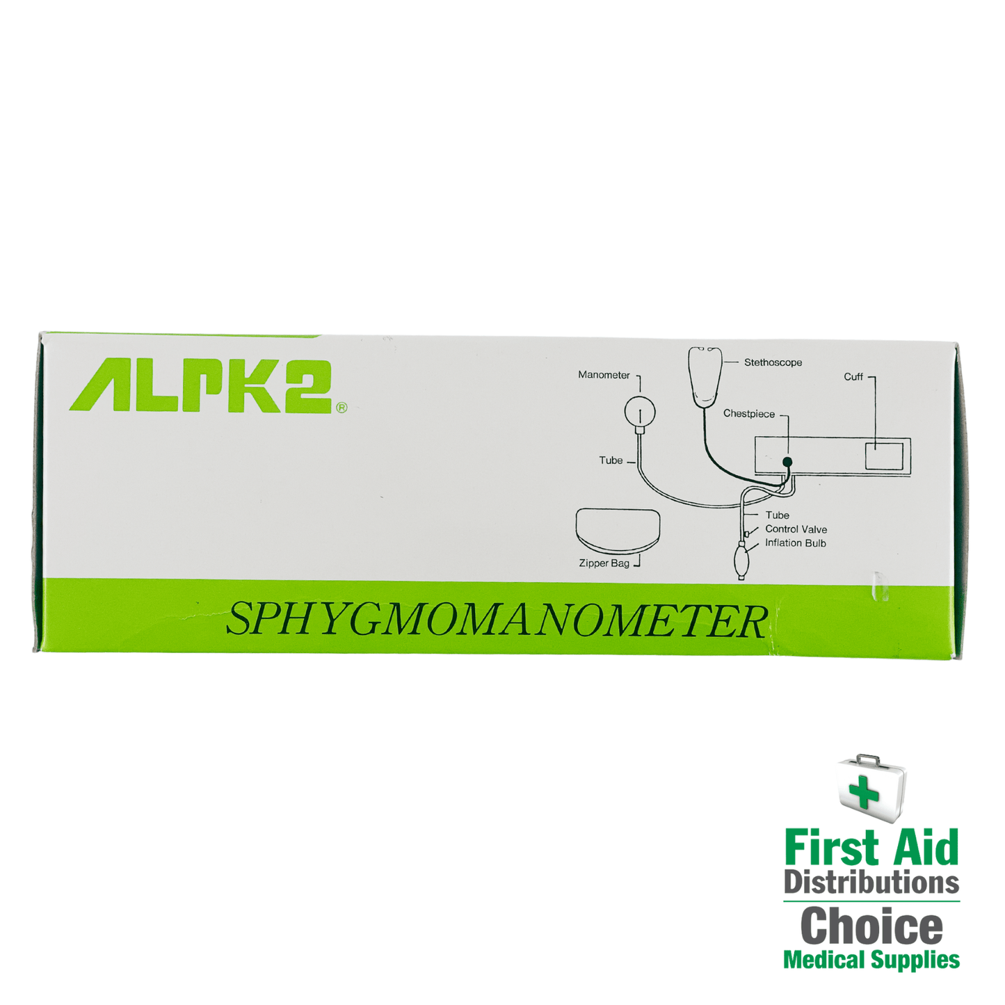 Sphygmomanometer Aneroid with Stethoscope (1) - First Aid Distributions