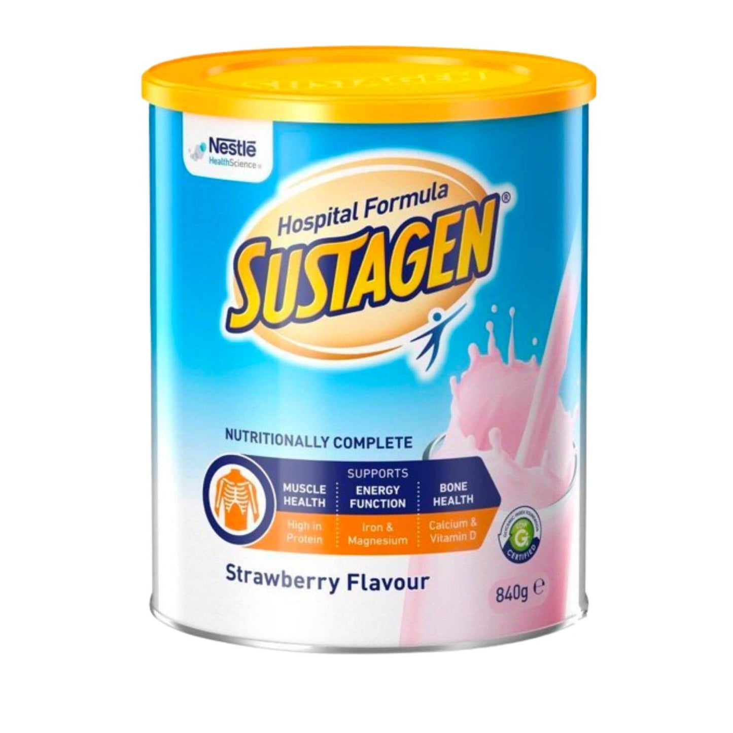 Sustagen Hospital Formula 840g Tin (1) - First Aid Distributions