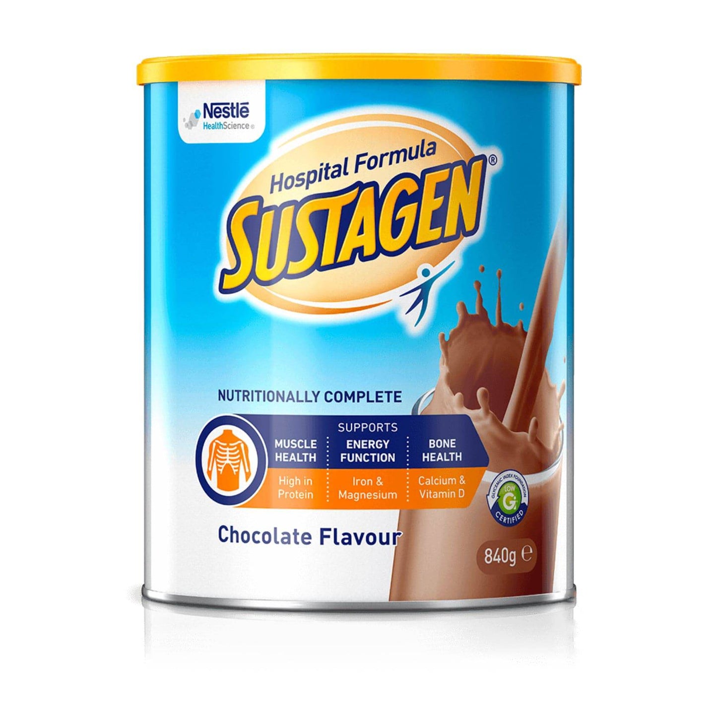 Sustagen Hospital Formula 840g Tin (1) - First Aid Distributions