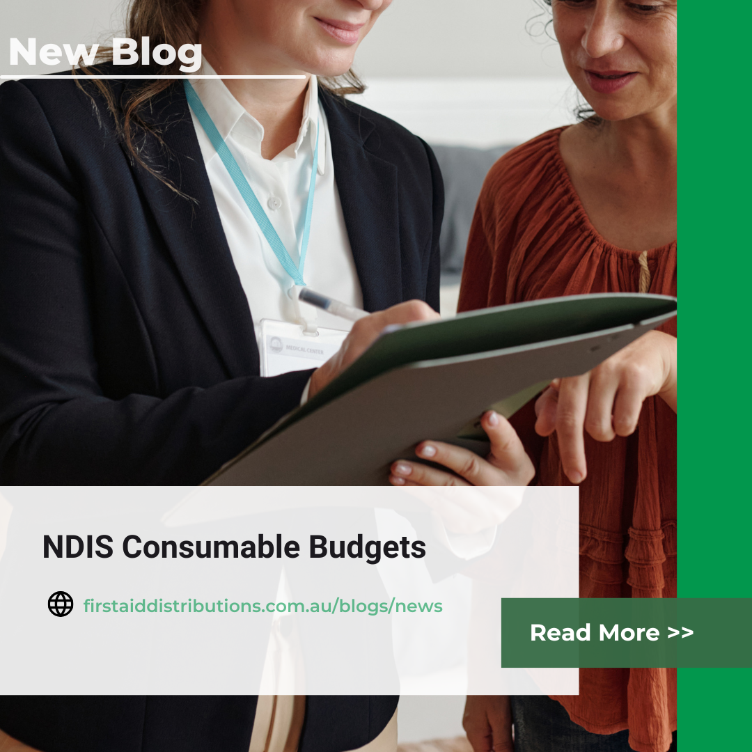 Support coordinator reviewing an NDIS plan budget 