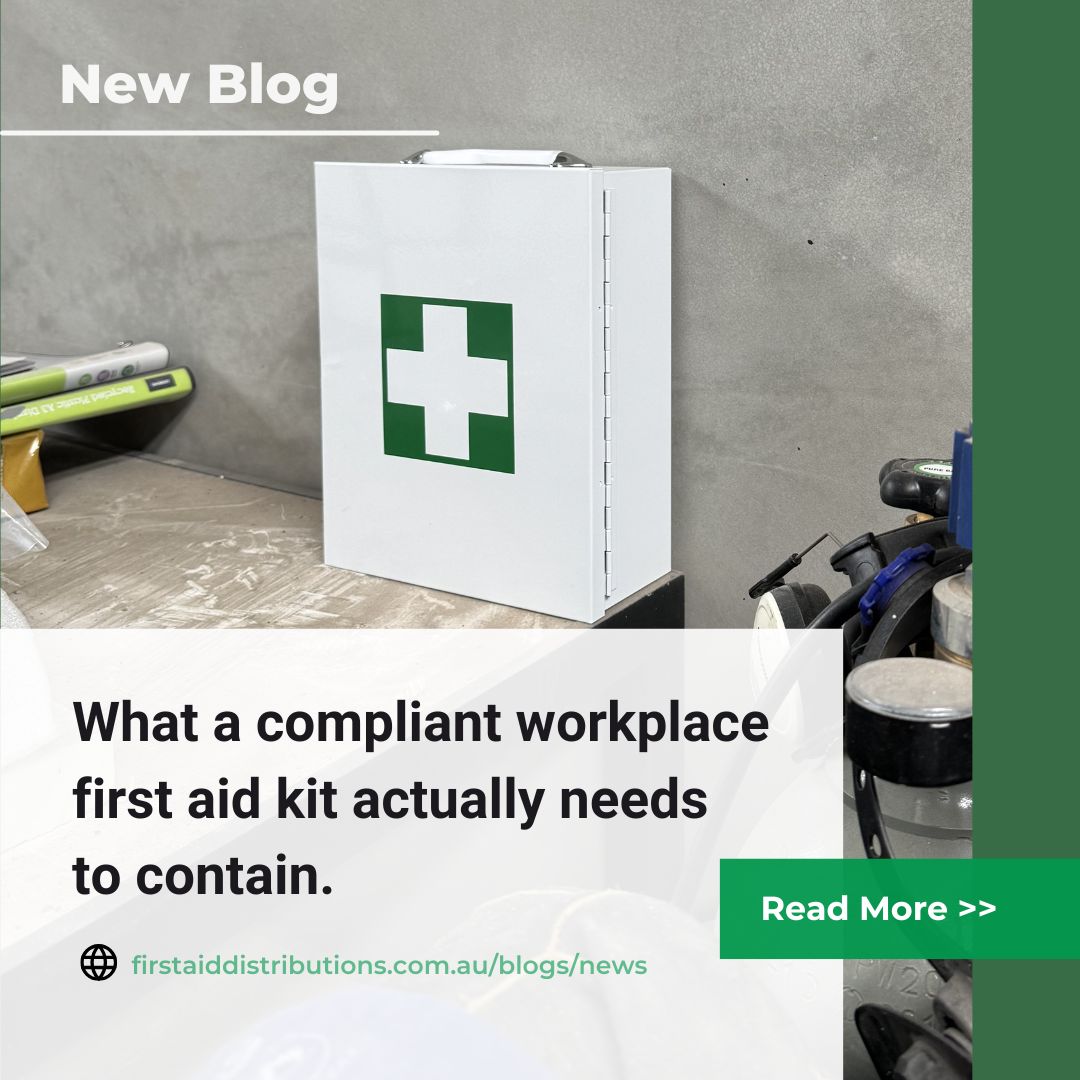 What a compliant workplace first aid kit actually needs to contain