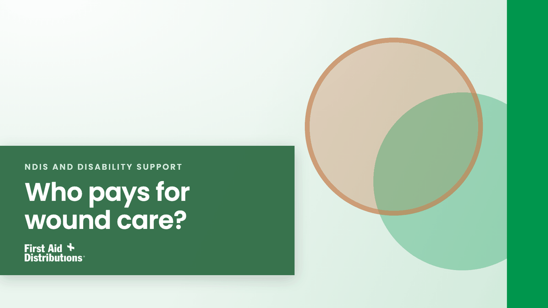 Who pays for wound care? First Aid Distributions title card