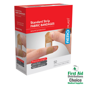 Fabric plasters