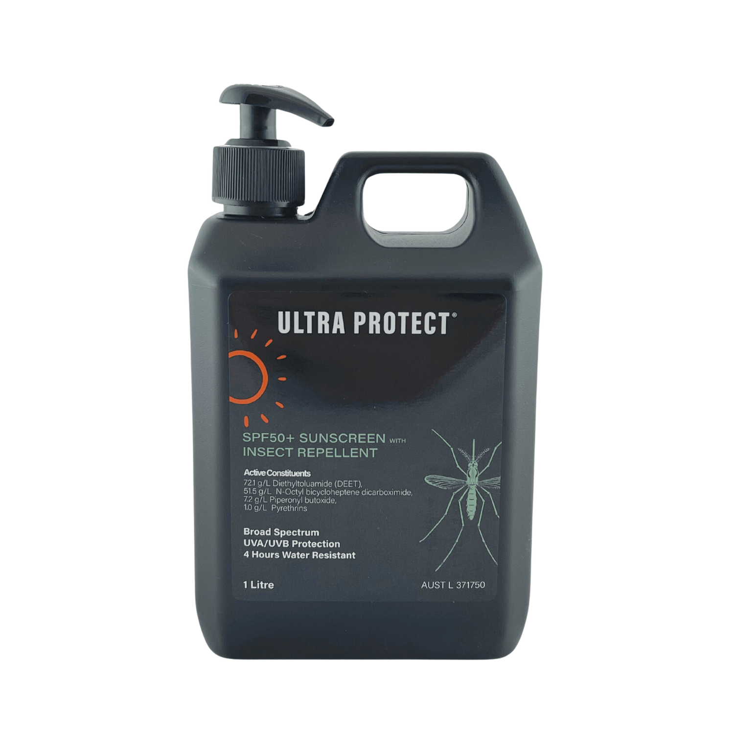Ultra Protect Sunscreen SPF 50 1 litre - First Aid Distributions