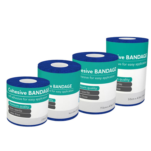 Cohesive Blue Self Adhesive Bandage - Aero (1)