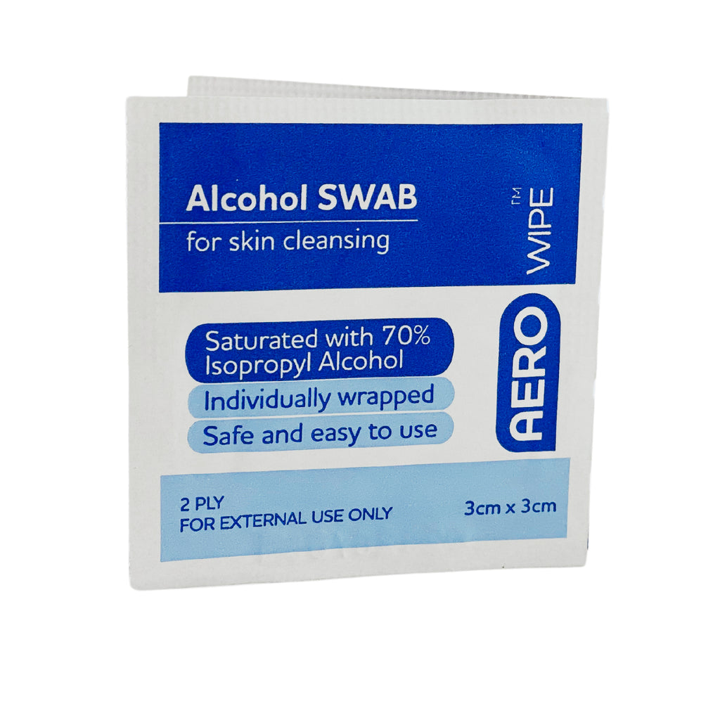Alcohol Swab Single - Aero (1)