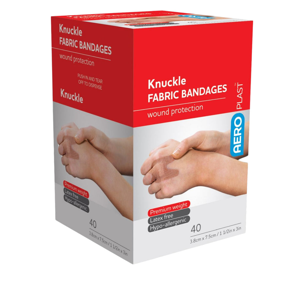 Fabric Plasters Knuckle - Aero (40)