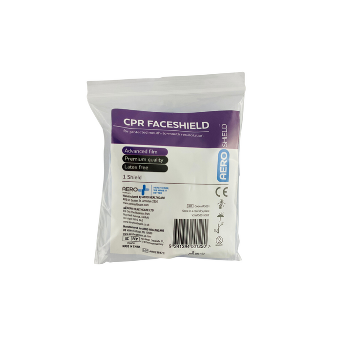 CPR Face Shield Disposable - Aero (1)