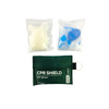 CPR Face Shield with Gloves in Pouch Keyring - Aero (1)