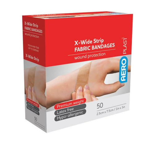 Fabric Plasters Extra Wide - Aero (1)