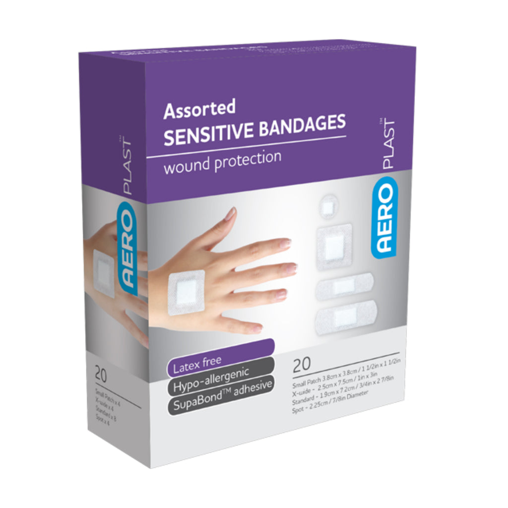Sensitive Plasters Assorted - Aero (20)