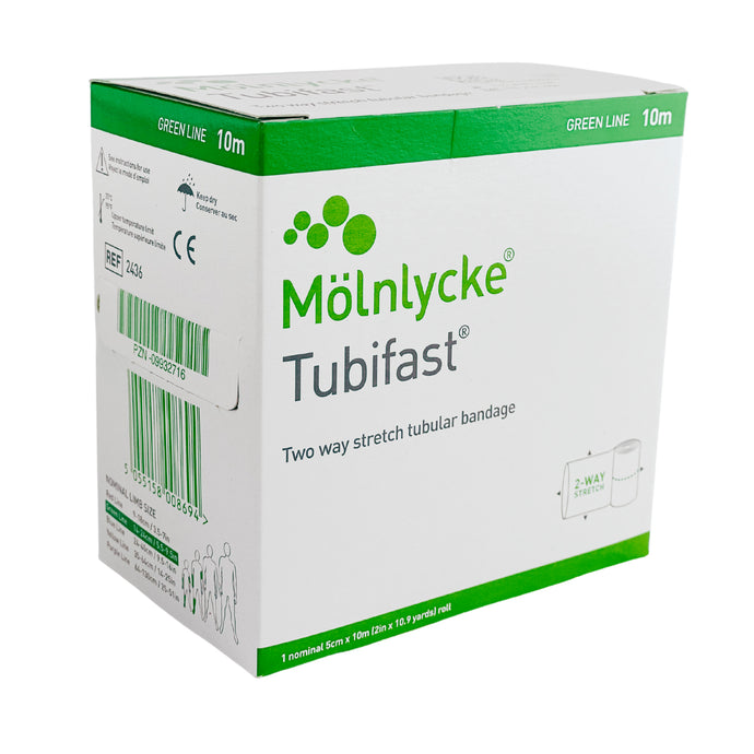 Tubifast Bandage Green Line 10m Box (1)