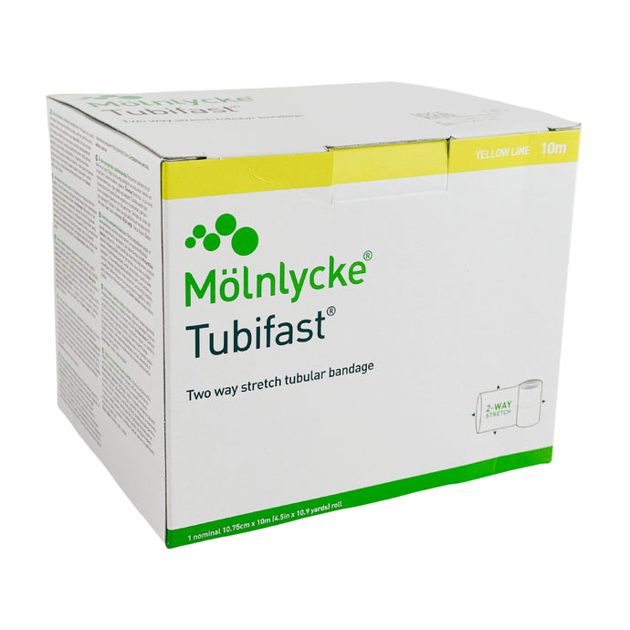 Tubifast Bandage Yellow Line 10m Box (1)
