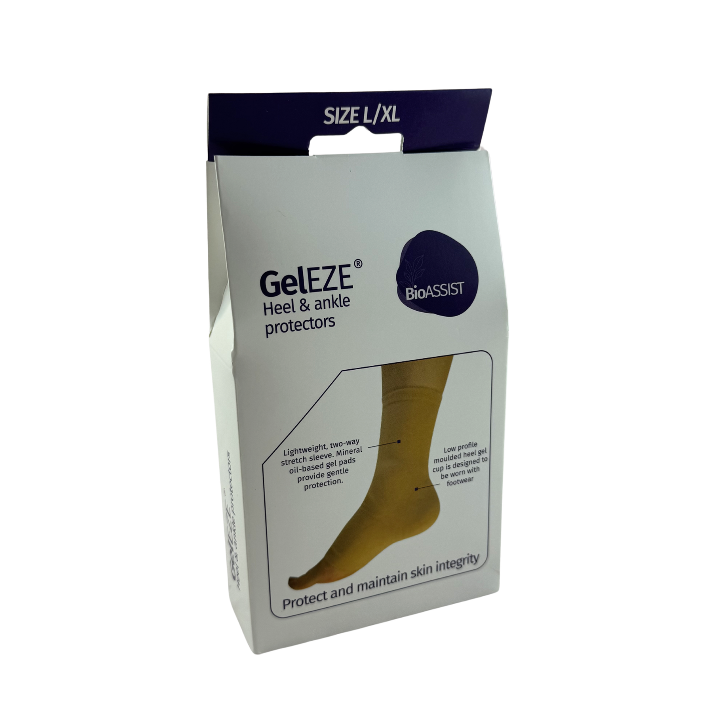 Bioassist GelEZE product image showing the gel-based supplement in a clear container with labeling
