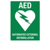 AED Wall Sign Sticker (1)