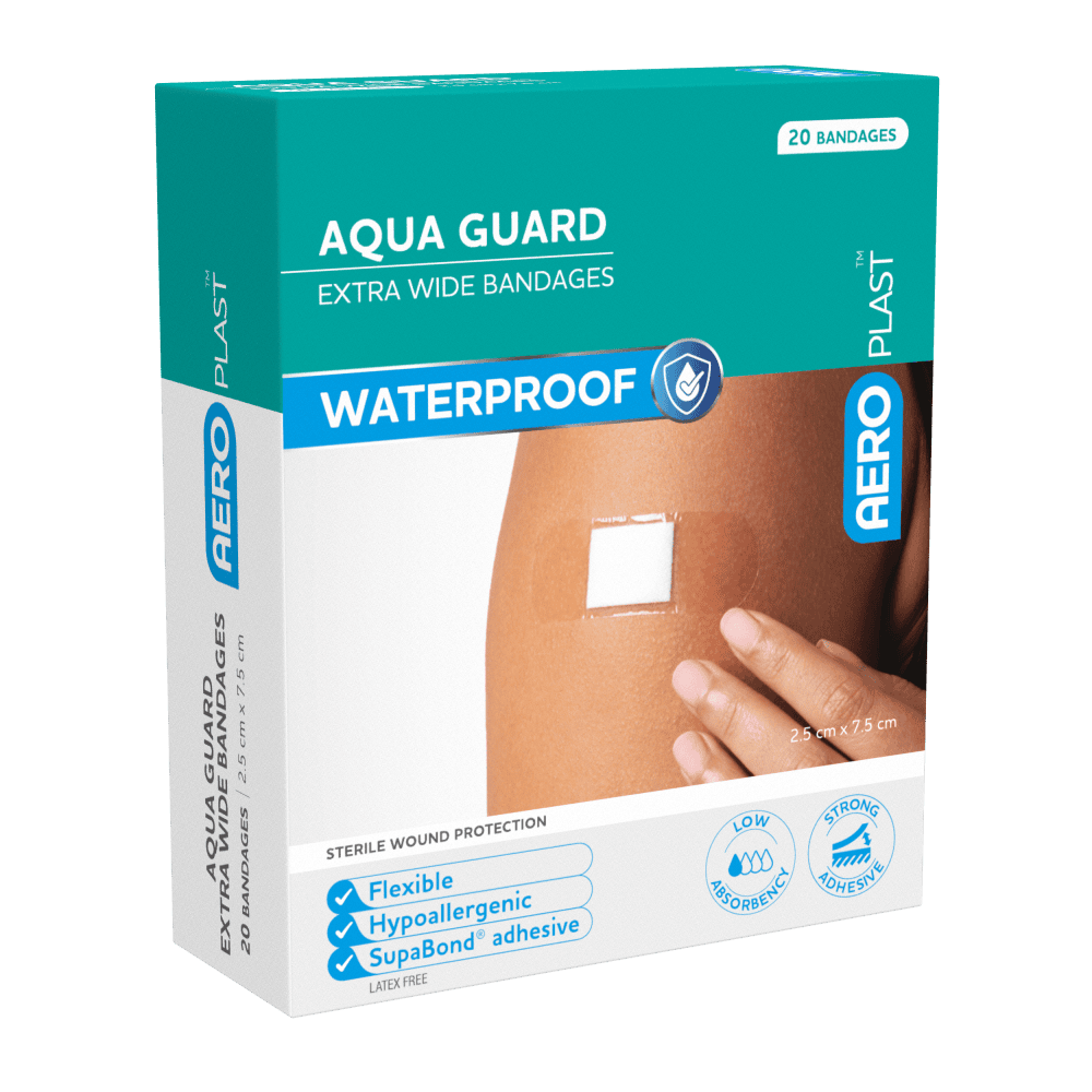 AEROPLAST AquaGuard Waterproof Plasters