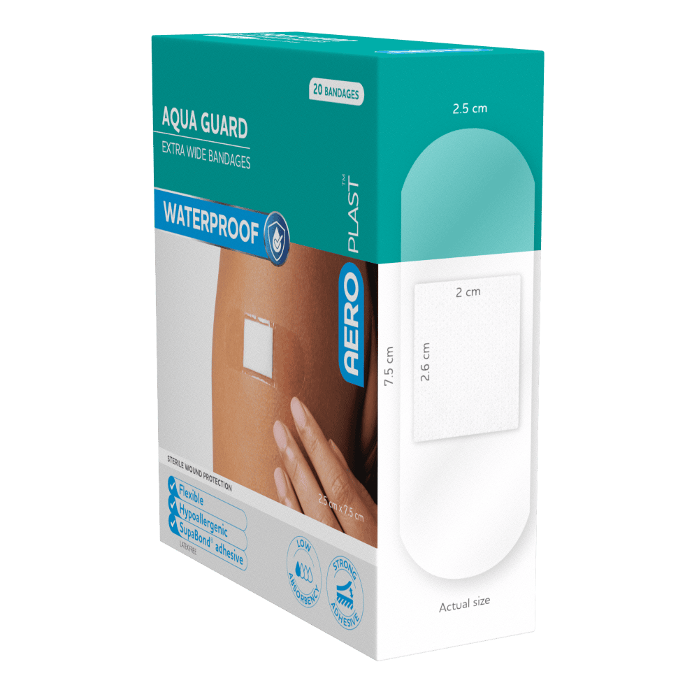 AEROPLAST AquaGuard Waterproof Plasters