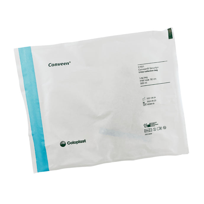 Leg Bag 500ml Sterile with 50cm Tube - Conveen (1)