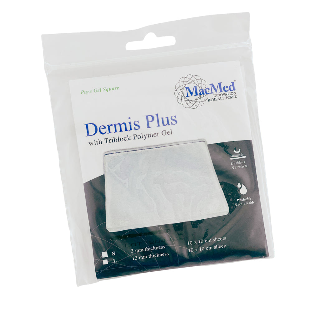 Dermis Plus Gel Pad 3mm 10cm x 10cm (1)