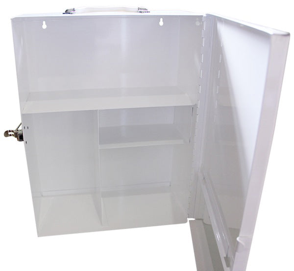 Empty First Aid Metal Cabinet Medium - White (1)