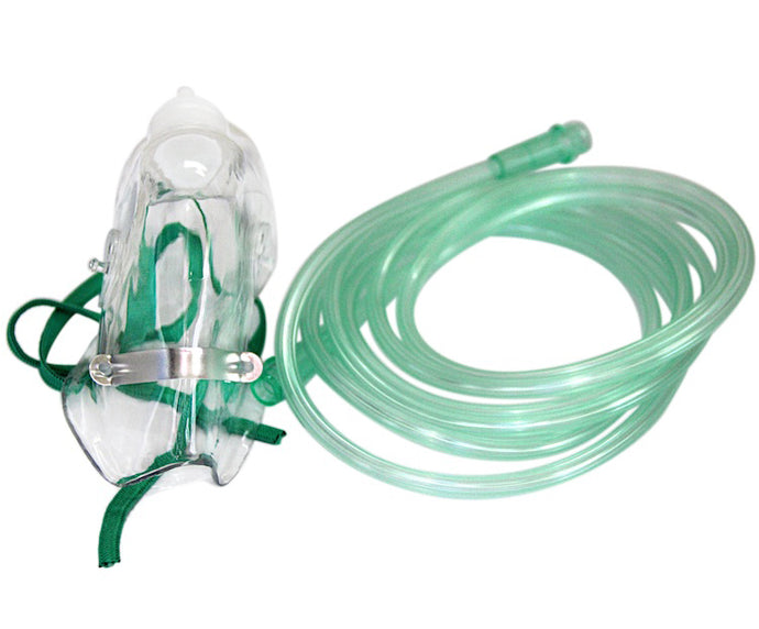 Disposable Oxygen Mask With Tubing (1)