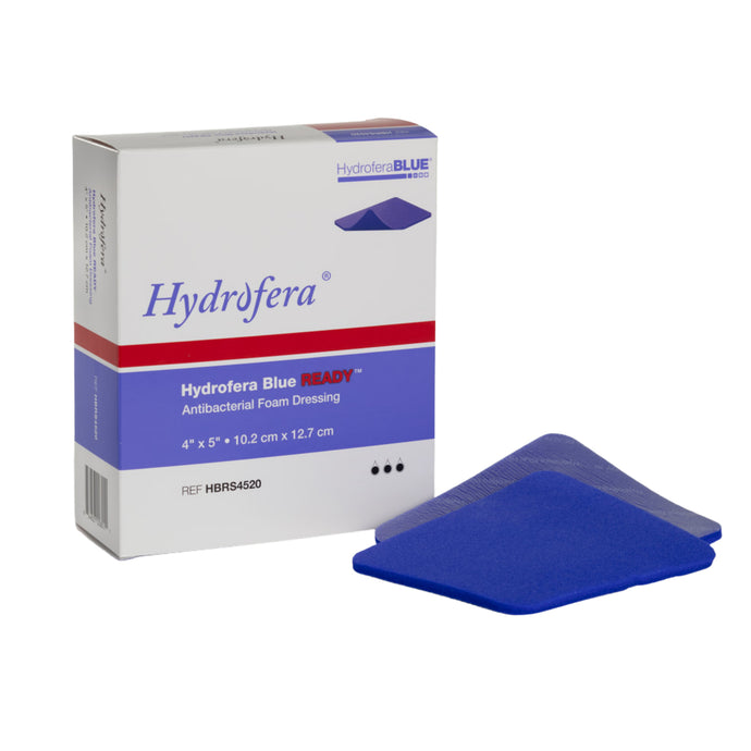 Hydrofera  Blue Ready - Antibacterial Foam Dressing 10.2cm x 12.7cm (1)