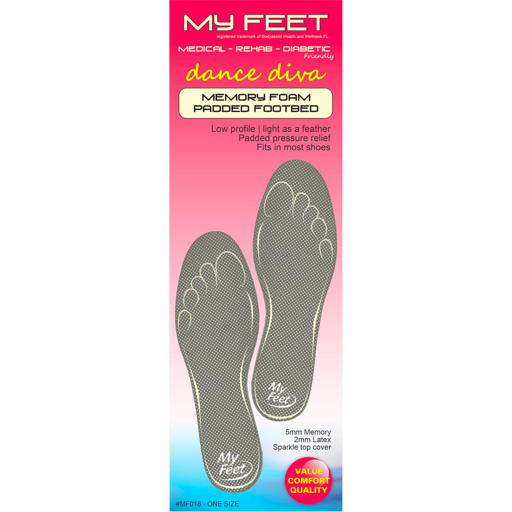 Memory Foam Padded Footbeds - My Feet (1)
