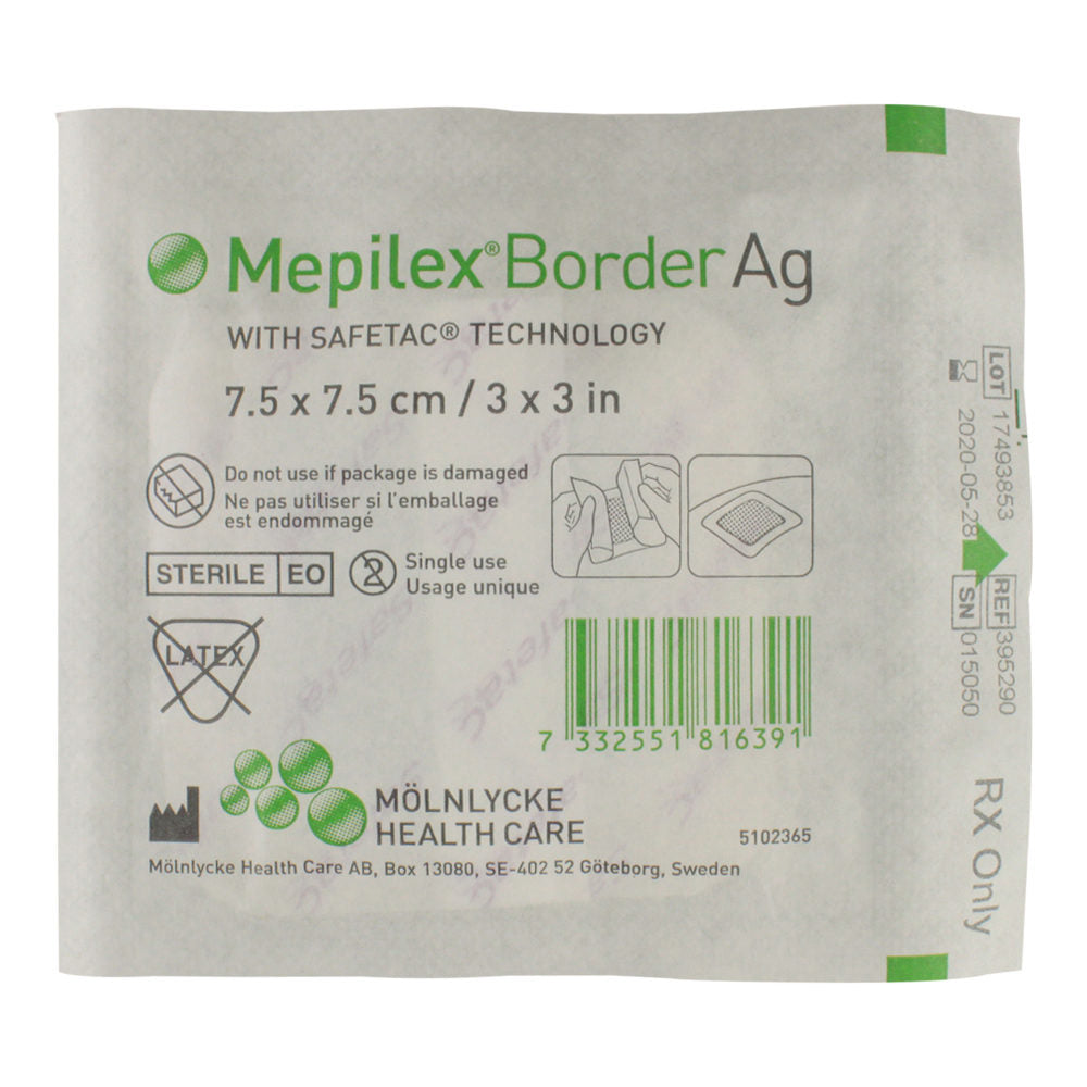 Mepilex Border Ag Silver Dressing (1)