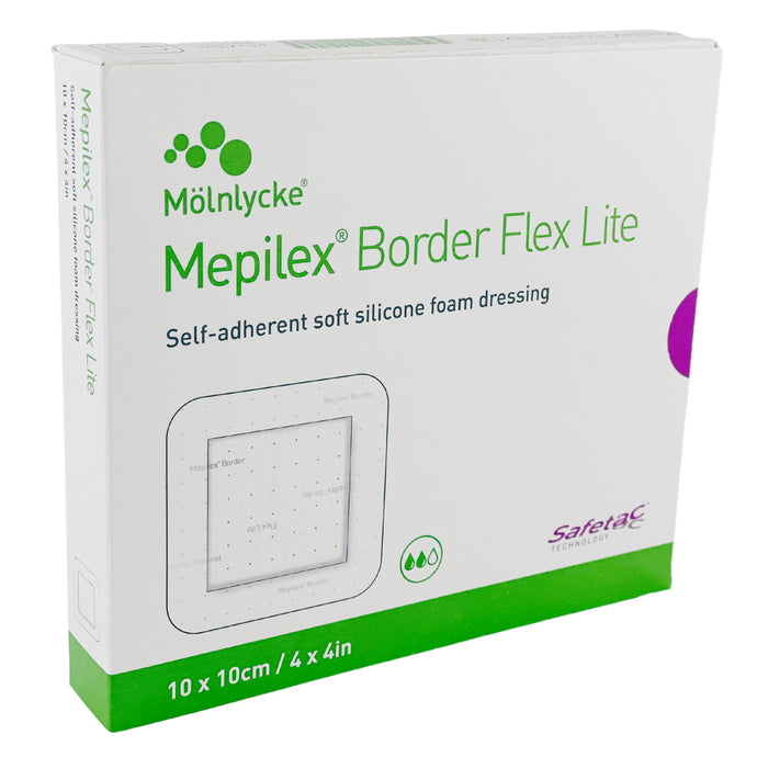 Mepilex Border Flex Lite 10cm x 10cm Box (5)
