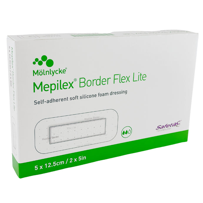Mepilex Border Flex Lite 5cm x 12.5cm Box (5)