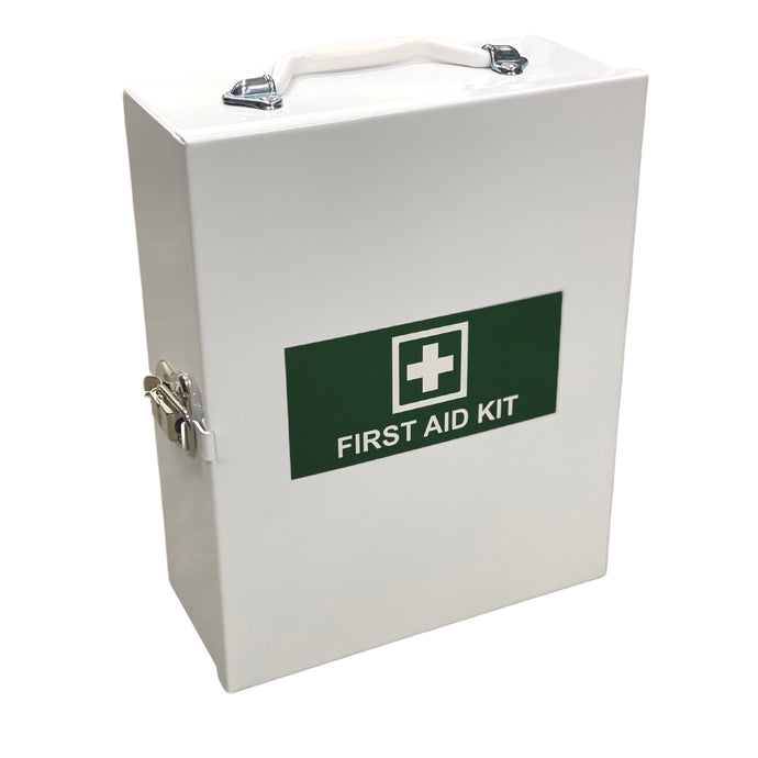 Empty First Aid Metal Cabinet Small - White (1)
